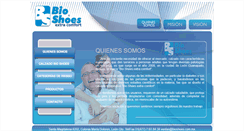 Desktop Screenshot of bioshoes.com.mx