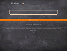 Tablet Screenshot of bioshoes.com